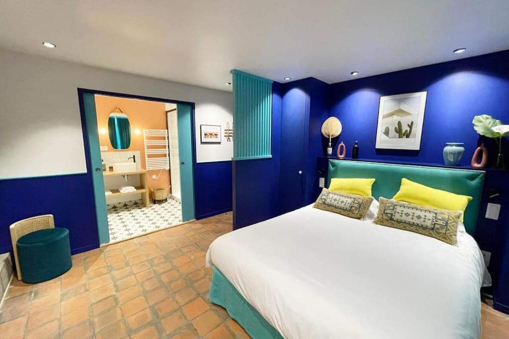 Chambre Majorelle - Rdc - Plage 50M - Rue Gratuite Saint-Malo Kültér fotó