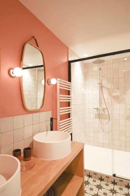 Chambre Majorelle - Rdc - Plage 50M - Rue Gratuite Saint-Malo Kültér fotó