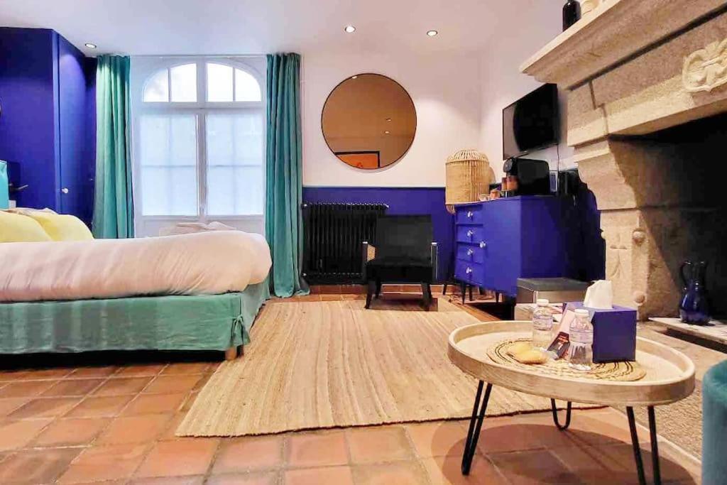 Chambre Majorelle - Rdc - Plage 50M - Rue Gratuite Saint-Malo Kültér fotó