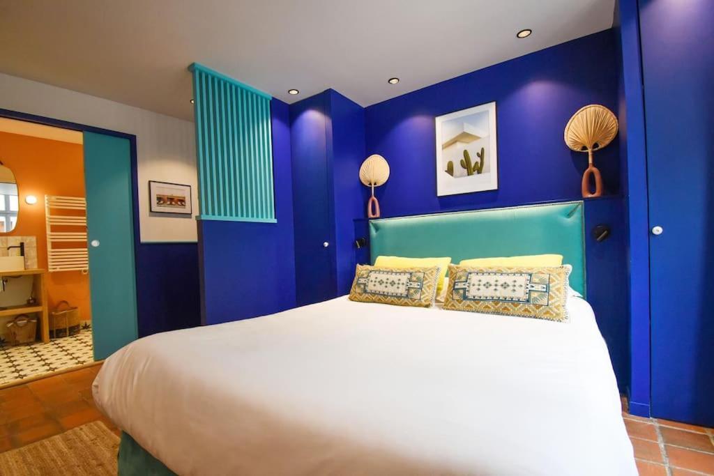 Chambre Majorelle - Rdc - Plage 50M - Rue Gratuite Saint-Malo Kültér fotó