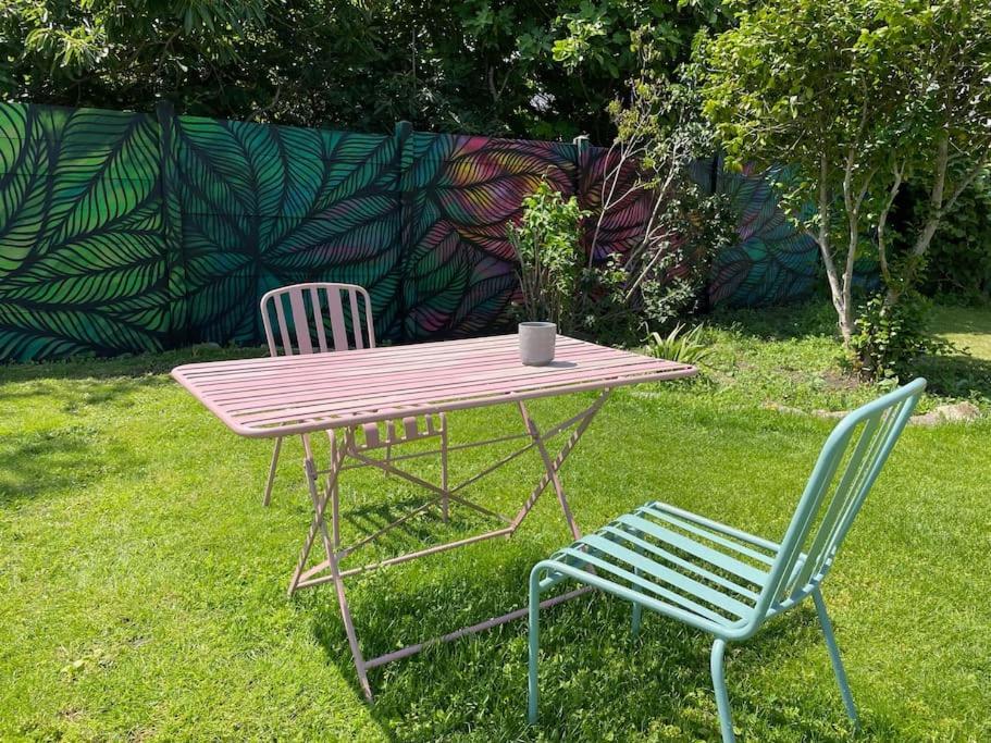 Chambre Majorelle - Rdc - Plage 50M - Rue Gratuite Saint-Malo Kültér fotó