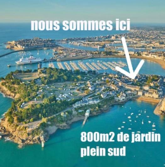 Chambre Majorelle - Rdc - Plage 50M - Rue Gratuite Saint-Malo Kültér fotó
