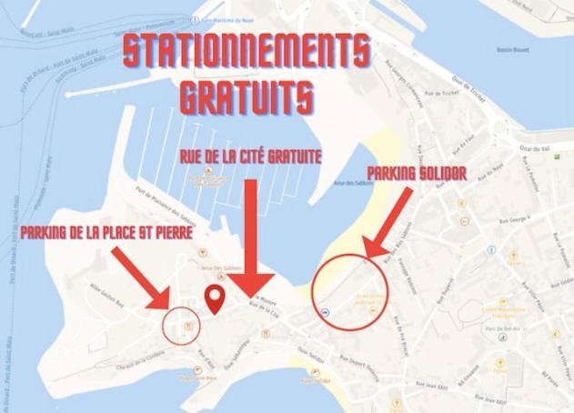 Chambre Majorelle - Rdc - Plage 50M - Rue Gratuite Saint-Malo Kültér fotó